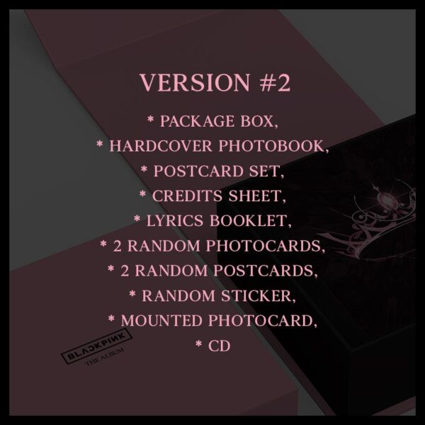 BLACKPINK 1st FULL ALBUM [THE ALBUM] - Image 5