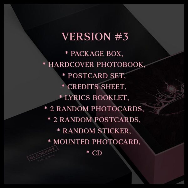 BLACKPINK 1st FULL ALBUM [THE ALBUM] - Image 7