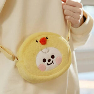 BT21 - BABY FLUFFY FACE DOLL CROSS BAG