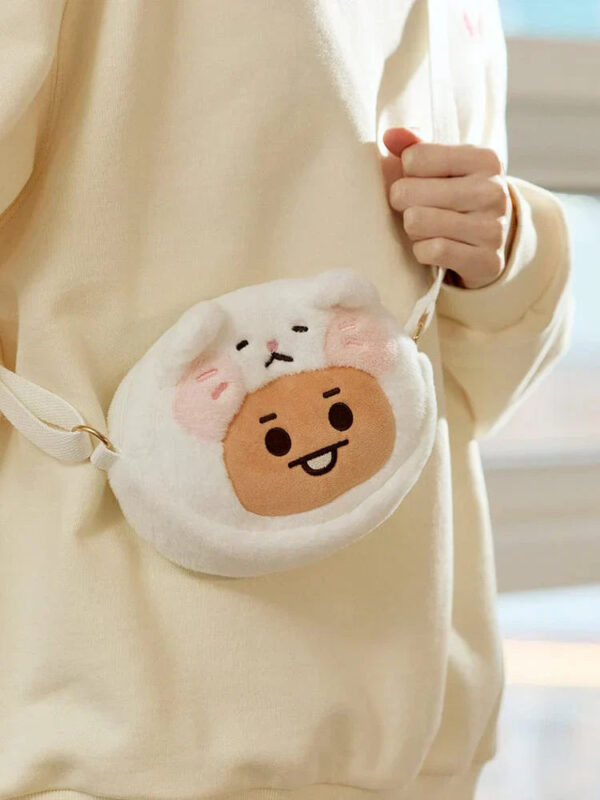 BT21 - BABY FLUFFY FACE DOLL CROSS BAG -RJ - Image 6