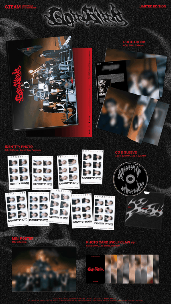 &TEAM - GO IN BLIND 3RD SINGLE ALBUM STANDARD EDITION - Image 2