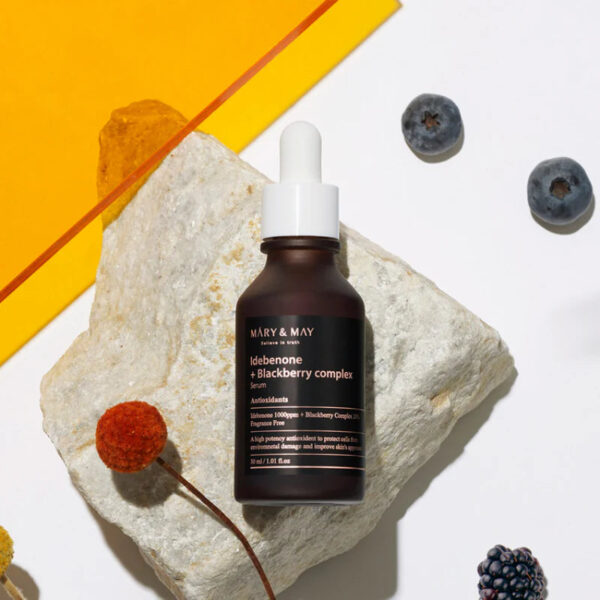 [Mary&May] Idebenone+Blackberry Complex Serum - 30ml - Image 2