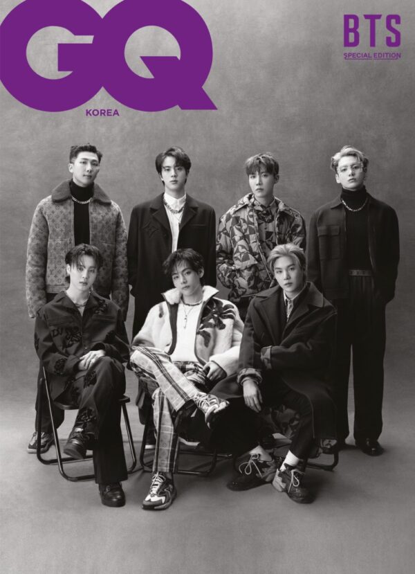 BTS X LV BY GQ 2022 JANUARY ISSUE BTS SPECIAL EDITION - Image 2