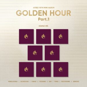 ATEEZ - GOLDEN HOUR : PART.1 10TH MINI ALBUM DIGIPACK