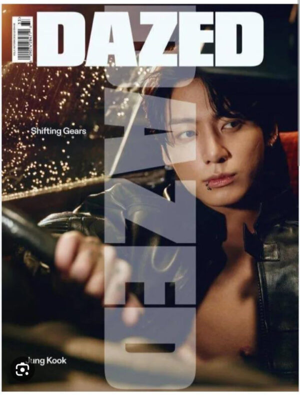BTS JUNGKOOK COVER DAZED MAGAZINE 2023 AUTUMN ISSUE - Image 2