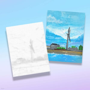 ATEEZ JONGHO - BY HEART 2024 HAPPY BIRTHDAY OFFICIAL MD PAINTING KIT