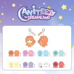ATEEZ - ANITEEZ IN THE DREAMLAND OFFICIAL MD KEYRING OUTFIT (WISH CLOAK)