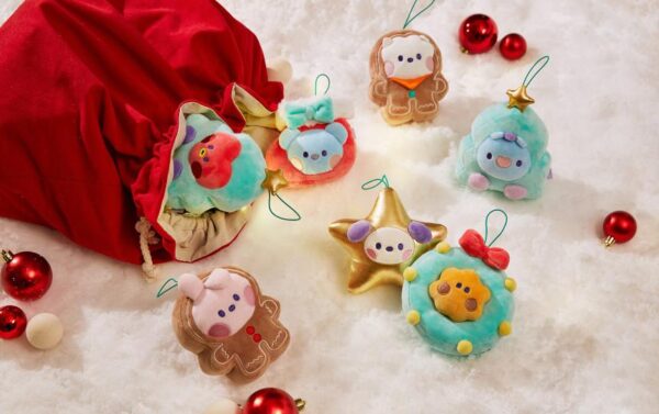 LINE FRIENDS MINI ORNAMENT / CHIMMY BT21 BABY HOLIDAY EDITION
