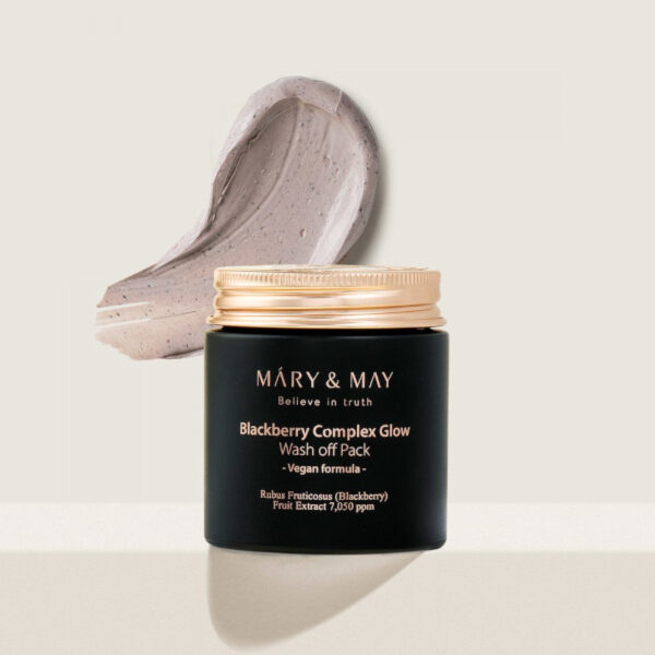 [Mary&May] Blackberry Complex Glow Wash Off Pack - 125g - Image 7