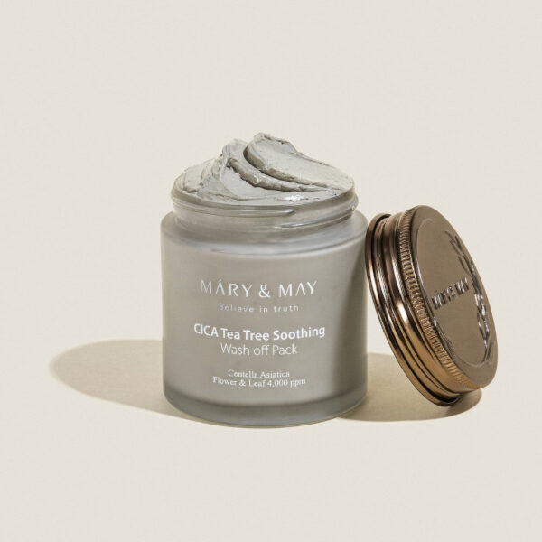 [Mary&May] Cica TeaTree Soothing Wash Off Pack - 125g - Image 7