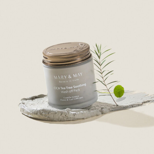 [Mary&May] Cica TeaTree Soothing Wash Off Pack - 125g - Image 5
