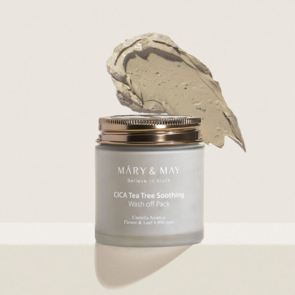 [Mary&May] Cica TeaTree Soothing Wash Off Pack - 125g - Image 9