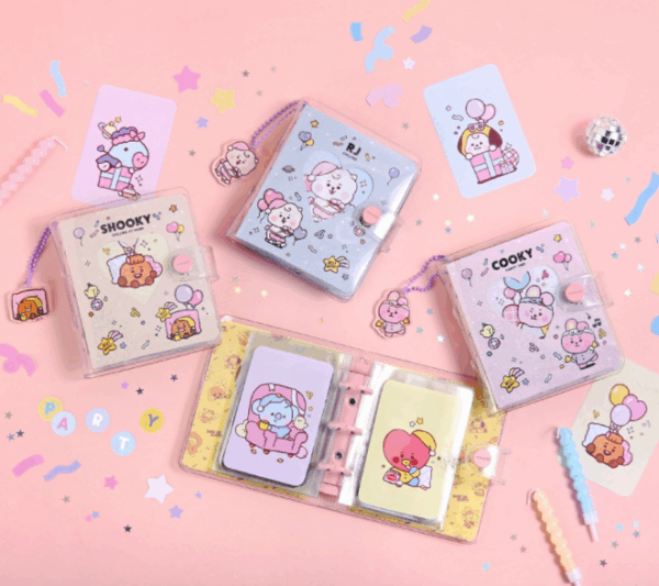 MONOPOLY BT21 BABY BINDER COLLECT BOOK PARTY
