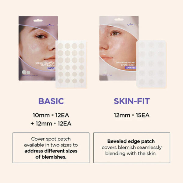 [ISNTREE] ONION NEWPAIR SPOT PATCH (10mmx12ea + 12mmx12ea) - Image 3