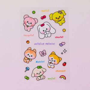 IVE - MINIVE MININI OFFICIAL MD FLAT STICKER 1