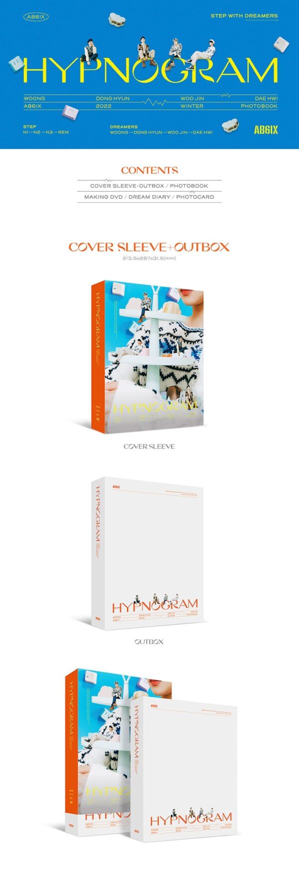 AB6IX - 2022 WINTER PHOTOBOOK HYPNOGRAM - Image 2