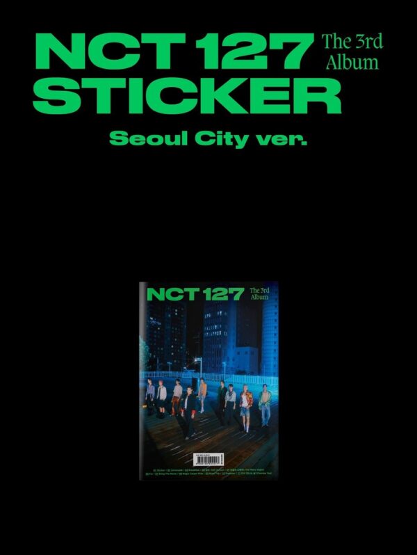 NCT 127 - 3RD FULL ALBUM STICKER SEOUL CITY VER. - Image 2