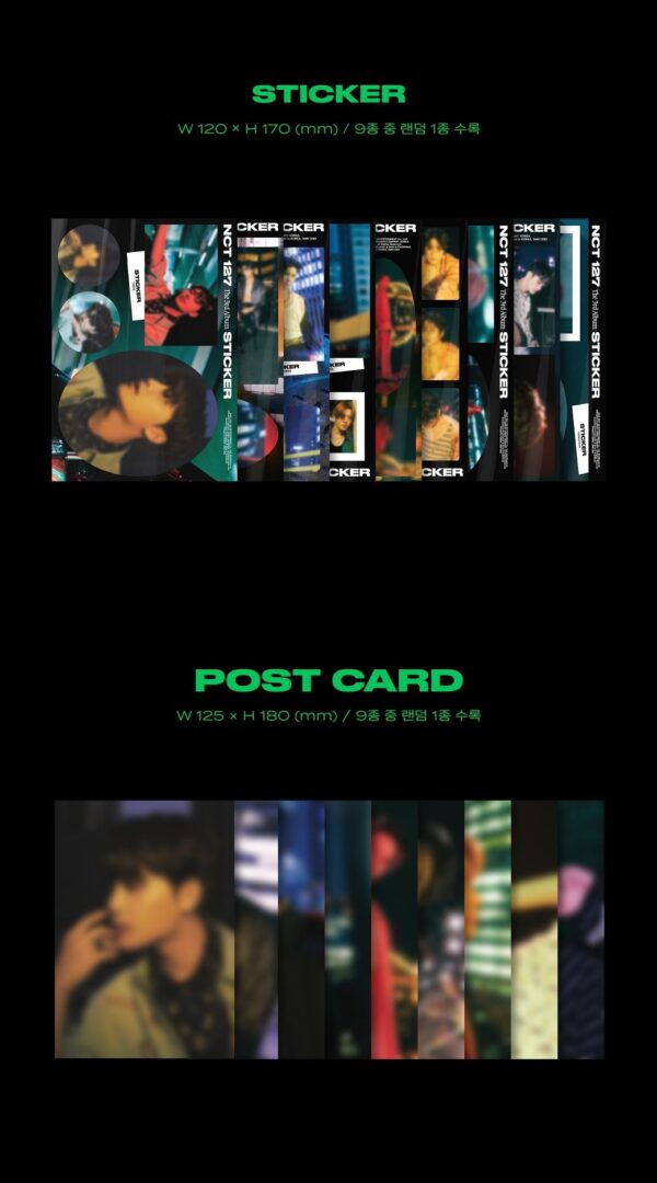 NCT 127 - 3RD FULL ALBUM STICKER SEOUL CITY VER. - Image 5