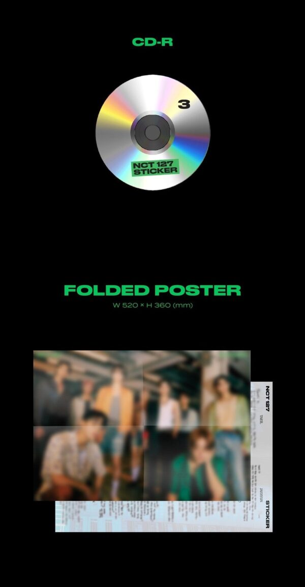 NCT 127 - 3RD FULL ALBUM STICKER SEOUL CITY VER. - Image 4