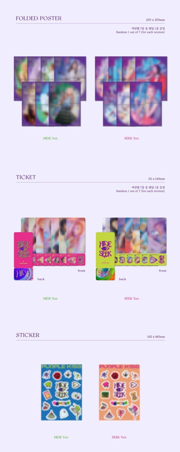 PURPLE KISS - 2ND MINI ALBUM HIDE AND SEEK - Image 6