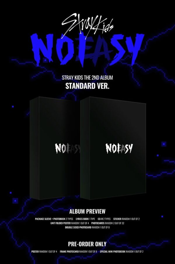 STRAY KIDS - 2ND ALBUM NOEASY STANDARD VER - Image 2