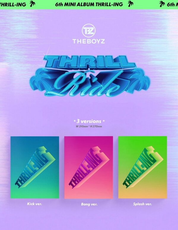 THE BOYZ - 6TH MINI ALBUM THRILL-ING - Image 2