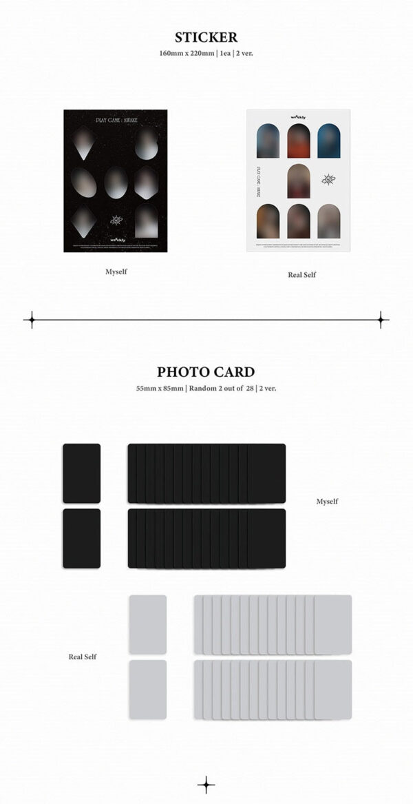 WEEEKLY - 1ST SINGLE ALBUM PLAY GAME AWAKE - Image 4
