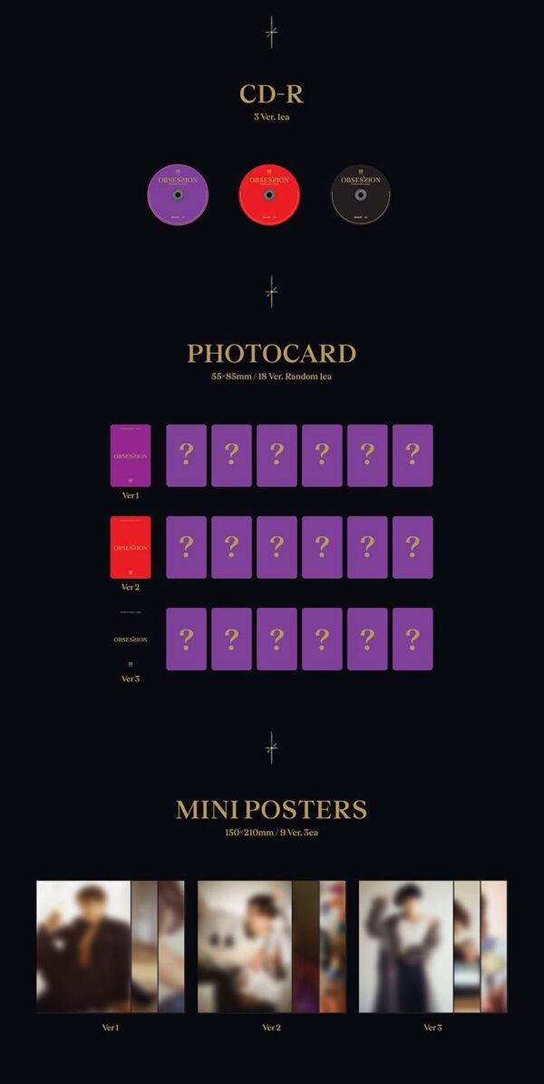 WONHO - 1ST SINGLE ALBUM OBSESSION - Image 4