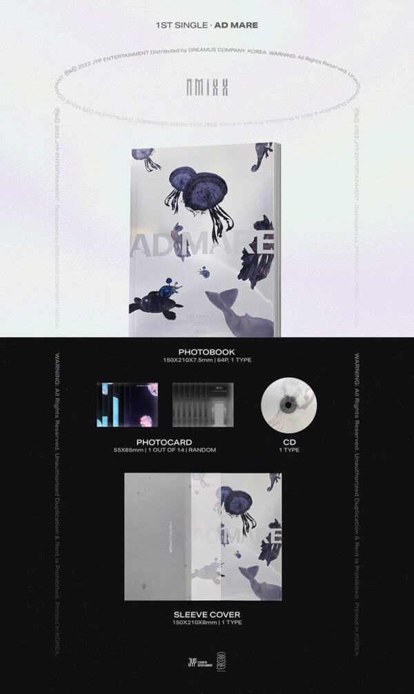 NMIXX - 1ST SINGLE ALBUM AD MARE LIGHT VER. - Image 2