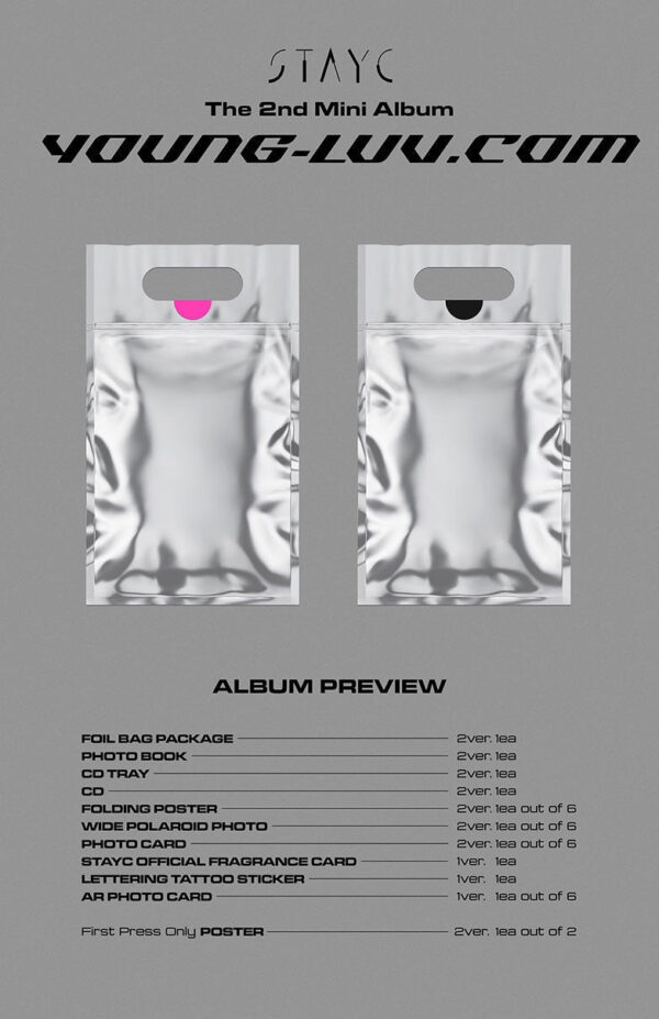STAYC - 2ND MINI ALBUM YOUNG-LUV.COM - Image 2