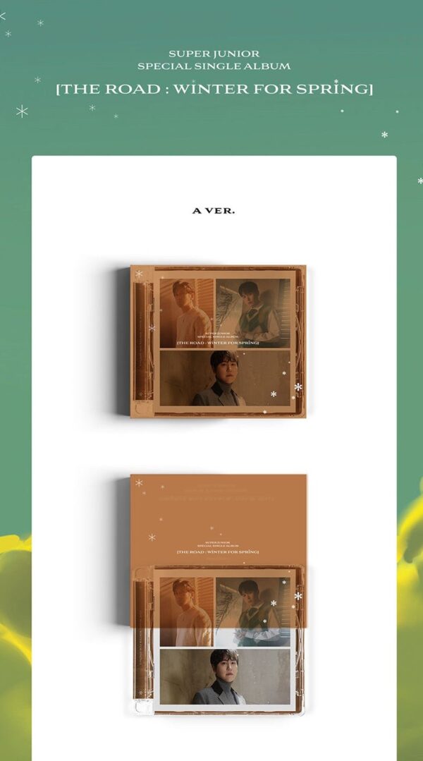 SUPER JUNIOR - SPECIAL SINGLE ALBUM THE ROAD WINTER FOR SPRING (LIMITED) - Image 3