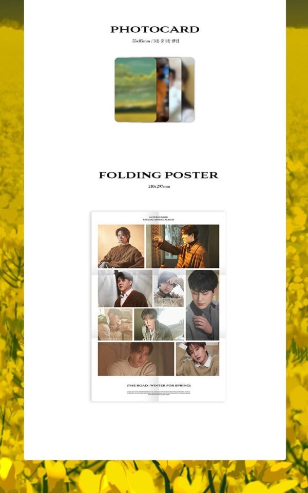 SUPER JUNIOR - SPECIAL SINGLE ALBUM THE ROAD WINTER FOR SPRING (LIMITED) - Image 5