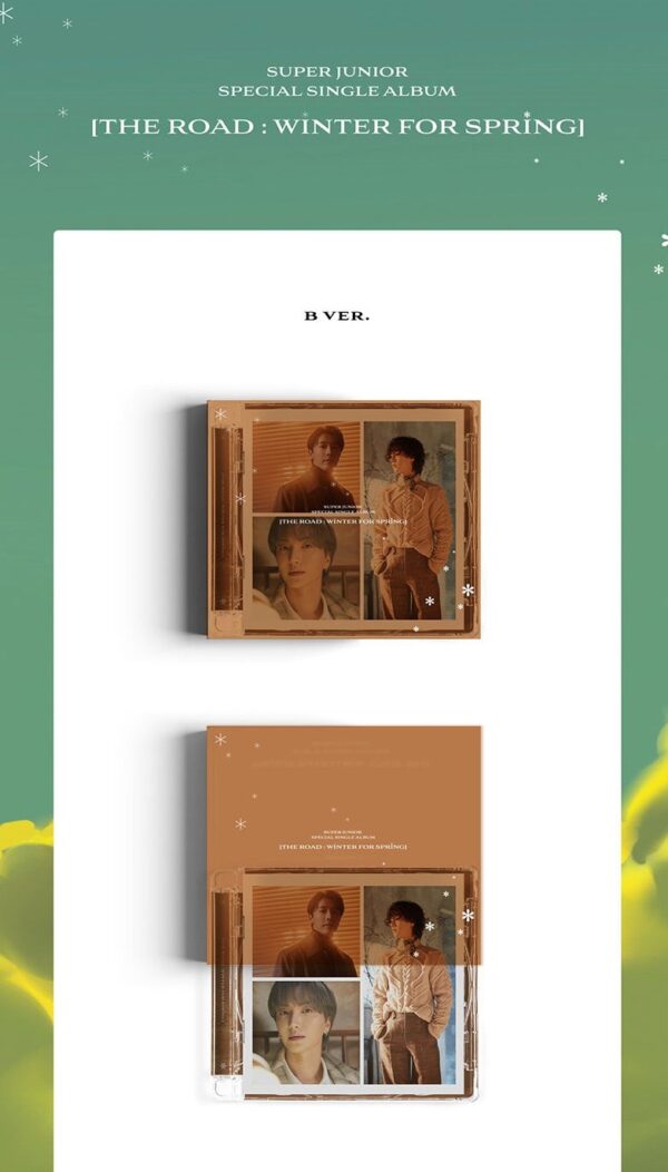 SUPER JUNIOR - SPECIAL SINGLE ALBUM THE ROAD WINTER FOR SPRING (LIMITED) - Image 7
