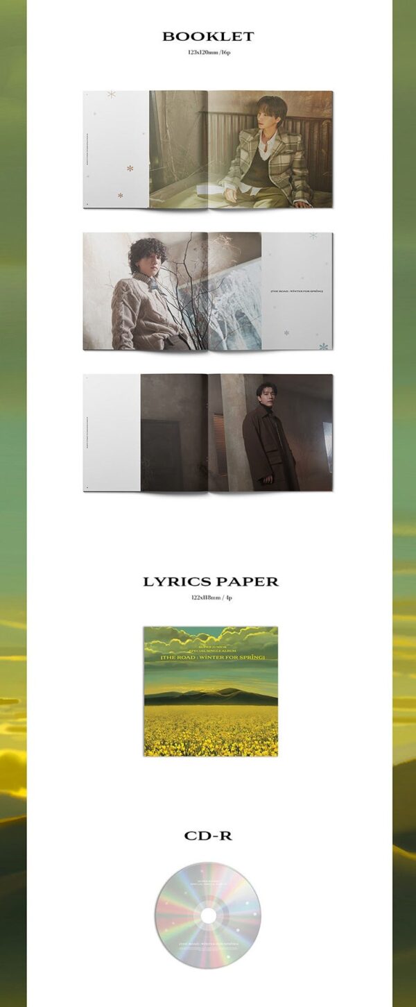 SUPER JUNIOR - SPECIAL SINGLE ALBUM THE ROAD WINTER FOR SPRING (LIMITED) - Image 8