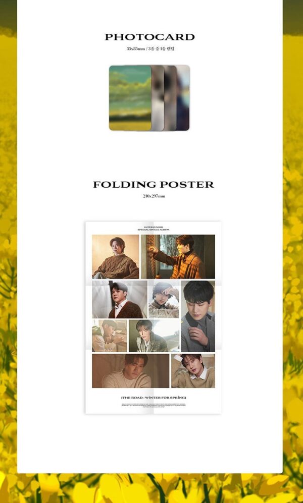 SUPER JUNIOR - SPECIAL SINGLE ALBUM THE ROAD WINTER FOR SPRING (LIMITED) - Image 9