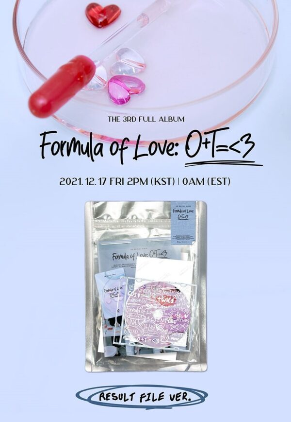 [PR] SOUNDWAVE TWICE - 3RD FULL ALBUM FORMULA OF LOVE O+T=