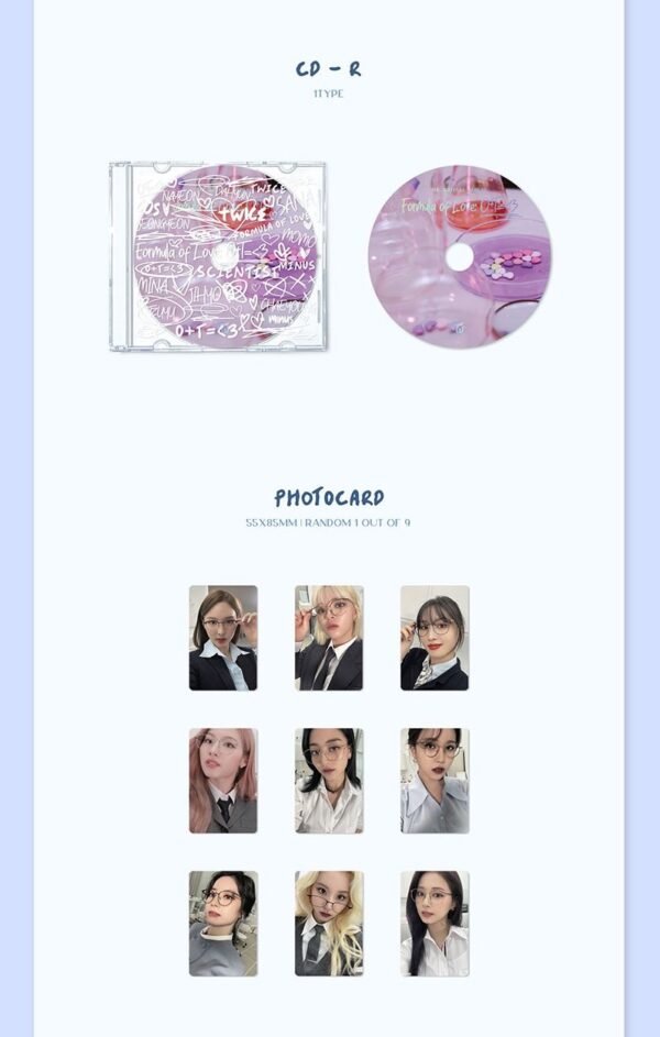 [PR] SOUNDWAVE TWICE - 3RD FULL ALBUM FORMULA OF LOVE O+T=