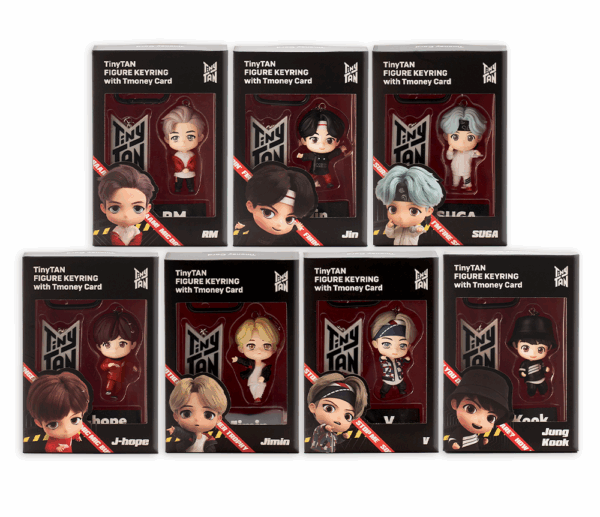 BTS TINYTAN FIGURE KEYRING - Image 17