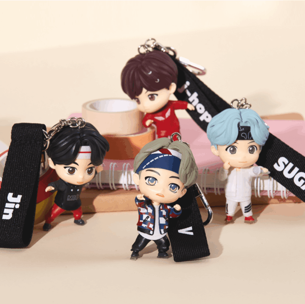 BTS TINYTAN FIGURE KEYRING - Image 2