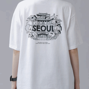 BT21 - SEOUL EDITION SHORTSLEEVE T-SHIRT VER2 WHITE