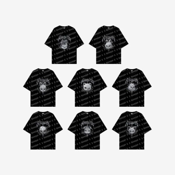 STRAY KIDS - DOMINATE WORLD TOUR OFFICIAL MD EVIL SKZOO T-SHIRT