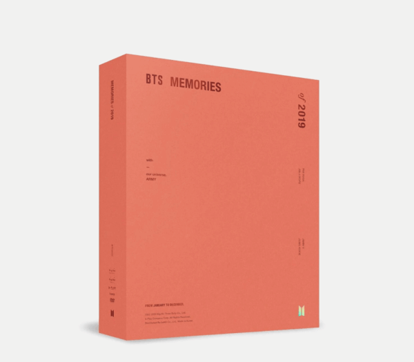Weverse Shop BTS MEMORIES OF 2019 DVD