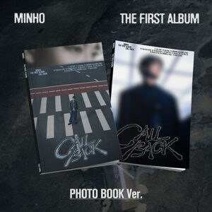 SHINEE MINHO - CALL BACK 1ST ALBUM PHOTOBOOK VER