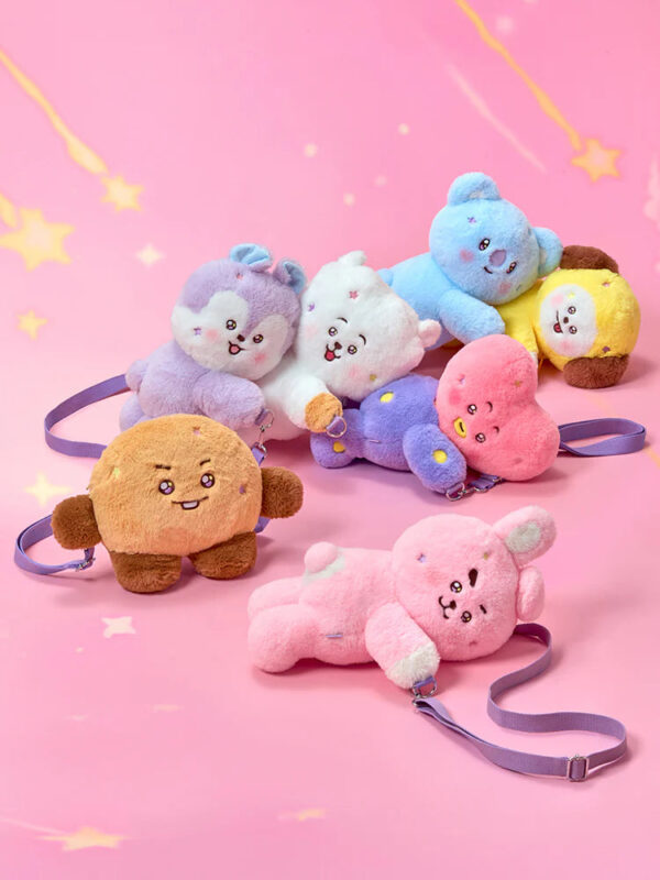 BT21 - THE JOURNEY HUG ME PLUSH CROSSBODY BAG - Image 10