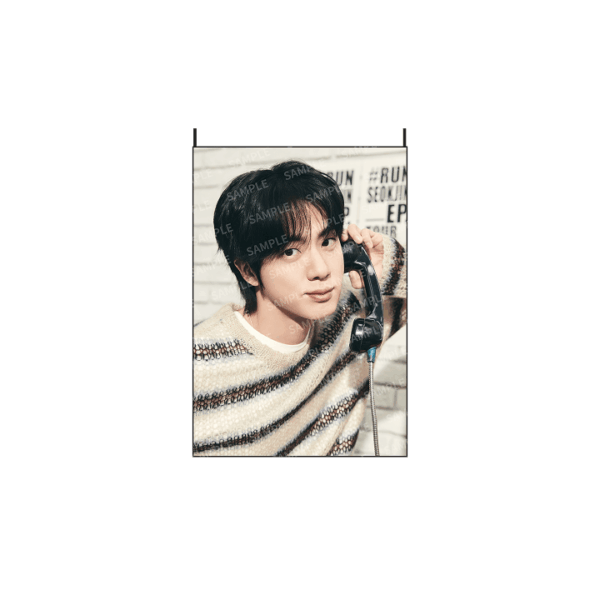 [Pre-Order] BTS JIN - RUNSEOKJIN OFFICIAL MD FABRIC POSTER
