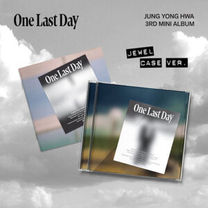 CNBLUE JUNG YONG HWA - ONE LAST DAY 3RD MINI ALBUM JEWEL CASE VER