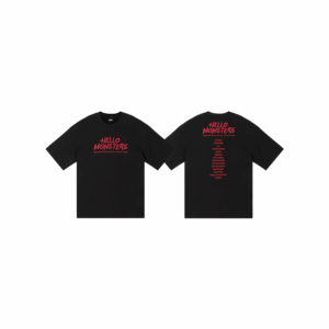 BABYMONSTER - HELLOMONSTERSTOUR OFFICIAL MD LOGO TOUR T-SHIRT