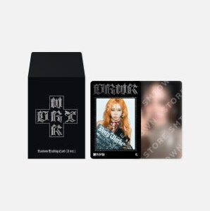 [Pre-Order] AESPA - DIRTY WORK OFFICIAL MD RANDOM TRADING CARD SET A