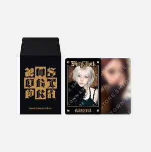 [Pre-Order] AESPA - DIRTY WORK OFFICIAL MD RANDOM TRADING CARD SET B