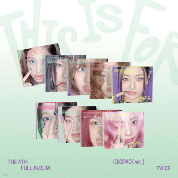 TWICE - THIS IS FOR 4TH FULL ALBUM DIGIPACK VER